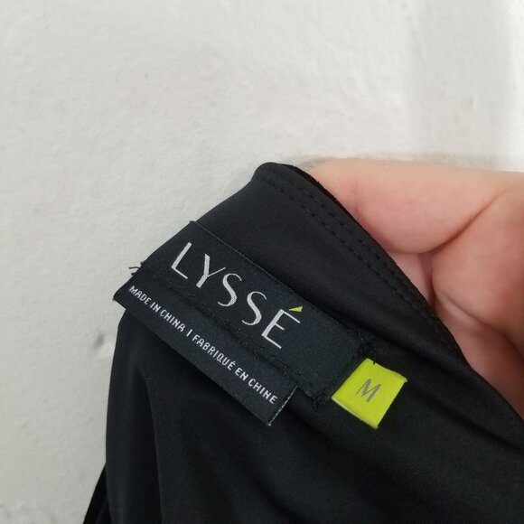 Lysse Velvet High Rise Legging Black Size M - Picture 5 of 6